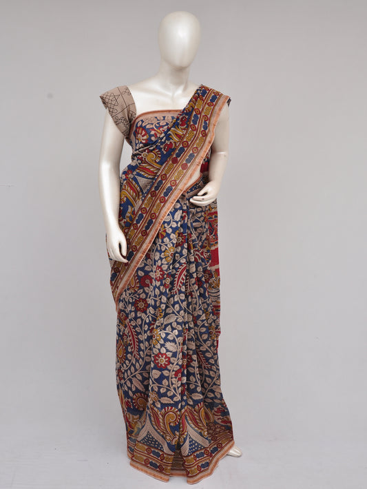 Chanderi Kalamkari  Silk Sarees  [D61215015]