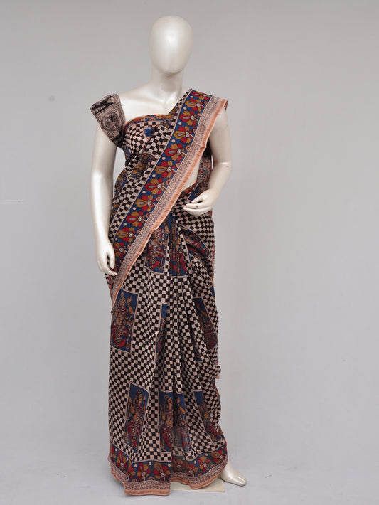 Chanderi Kalamkari  Silk Sarees  [D61215017]