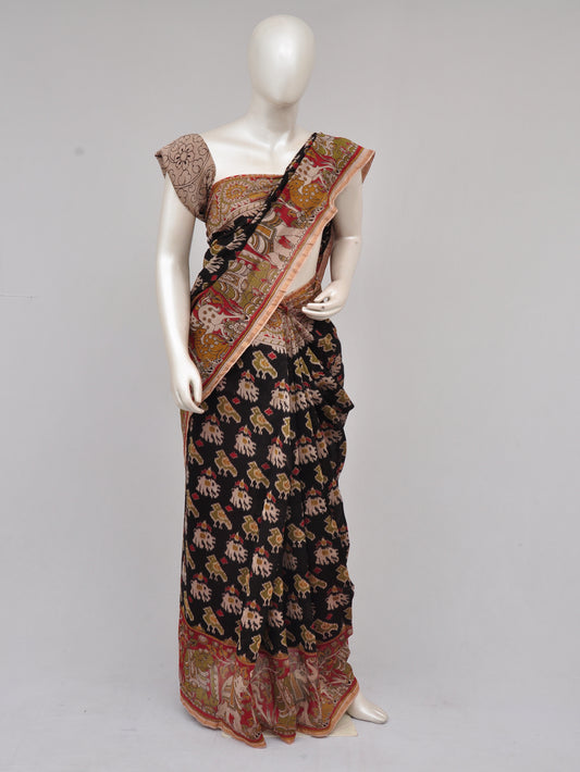 Chanderi Kalamkari  Silk Sarees  [D61216001]