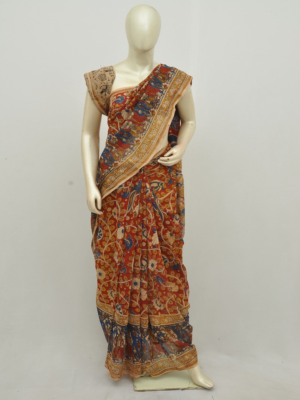 Chanderi Kalamkari  Silk Sarees  [D10929001]