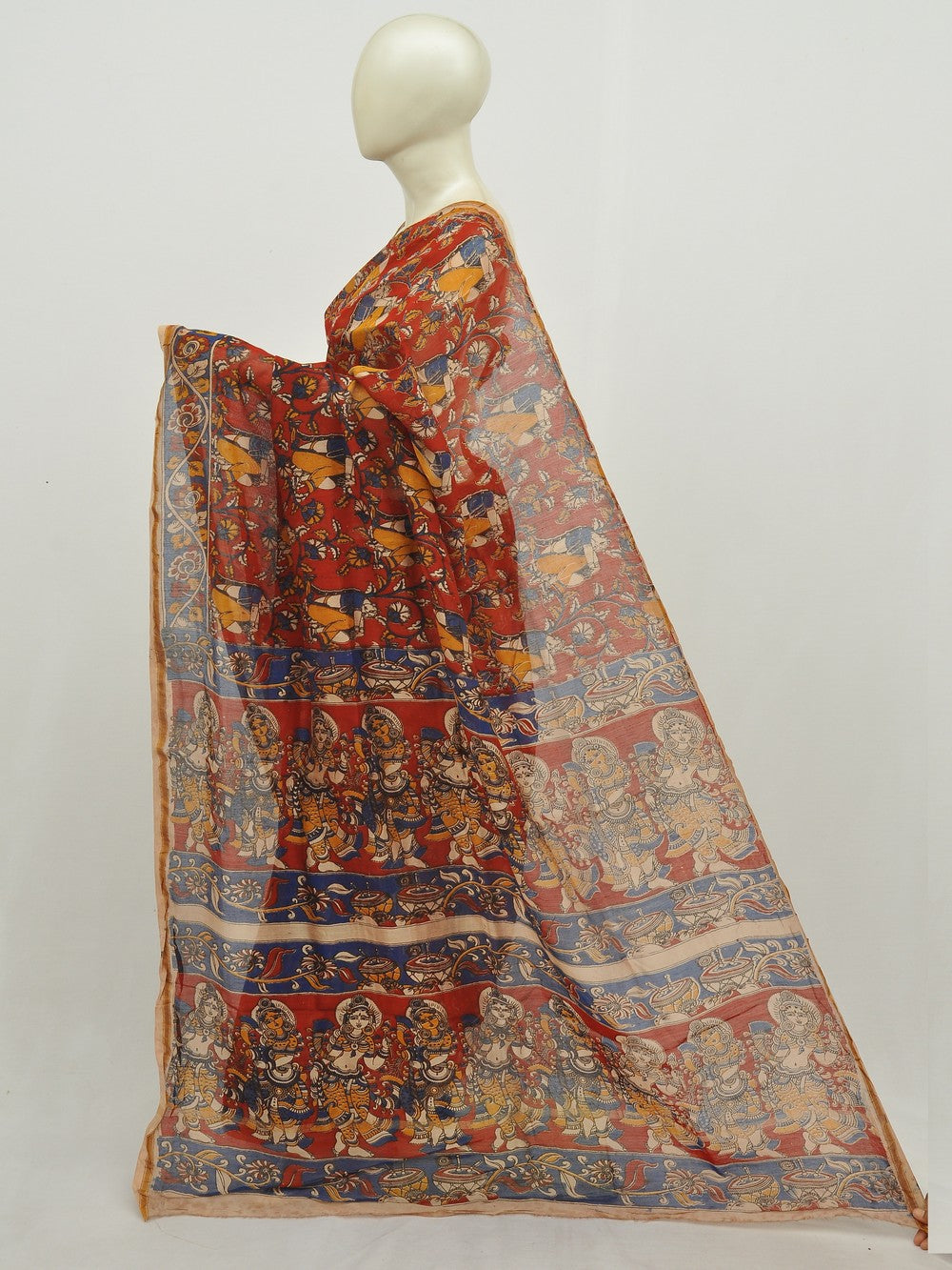 Chanderi Kalamkari  Silk Sarees  [D10929002]