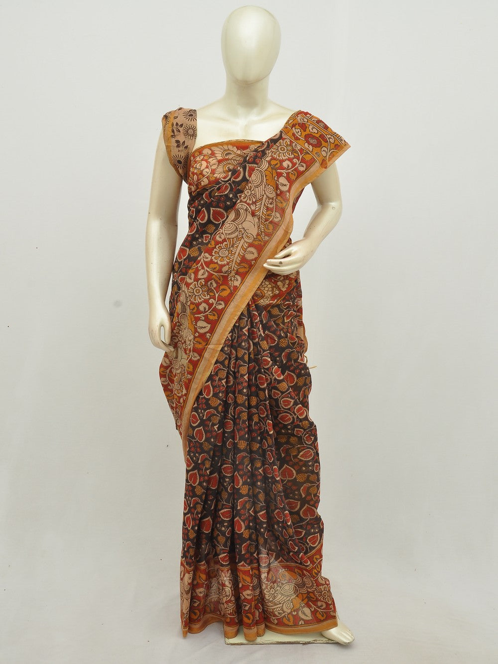 Chanderi Kalamkari  Silk Sarees  [D10929005]