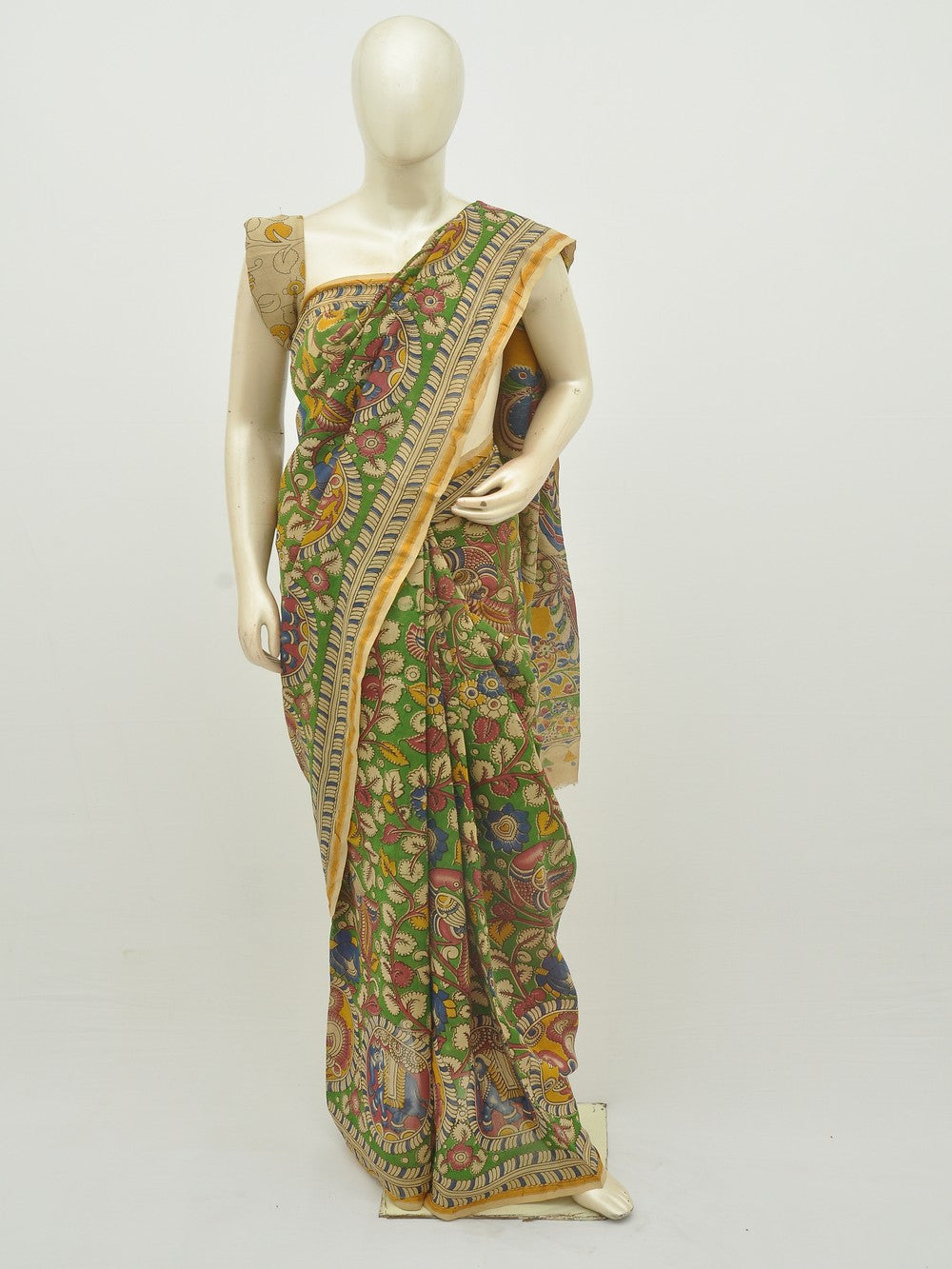 Srikalahasti Kalamkari Sarees - Buy Andhr Pradesh Special Kalamkari Sarees  Online l iTokri आई.टोकरी