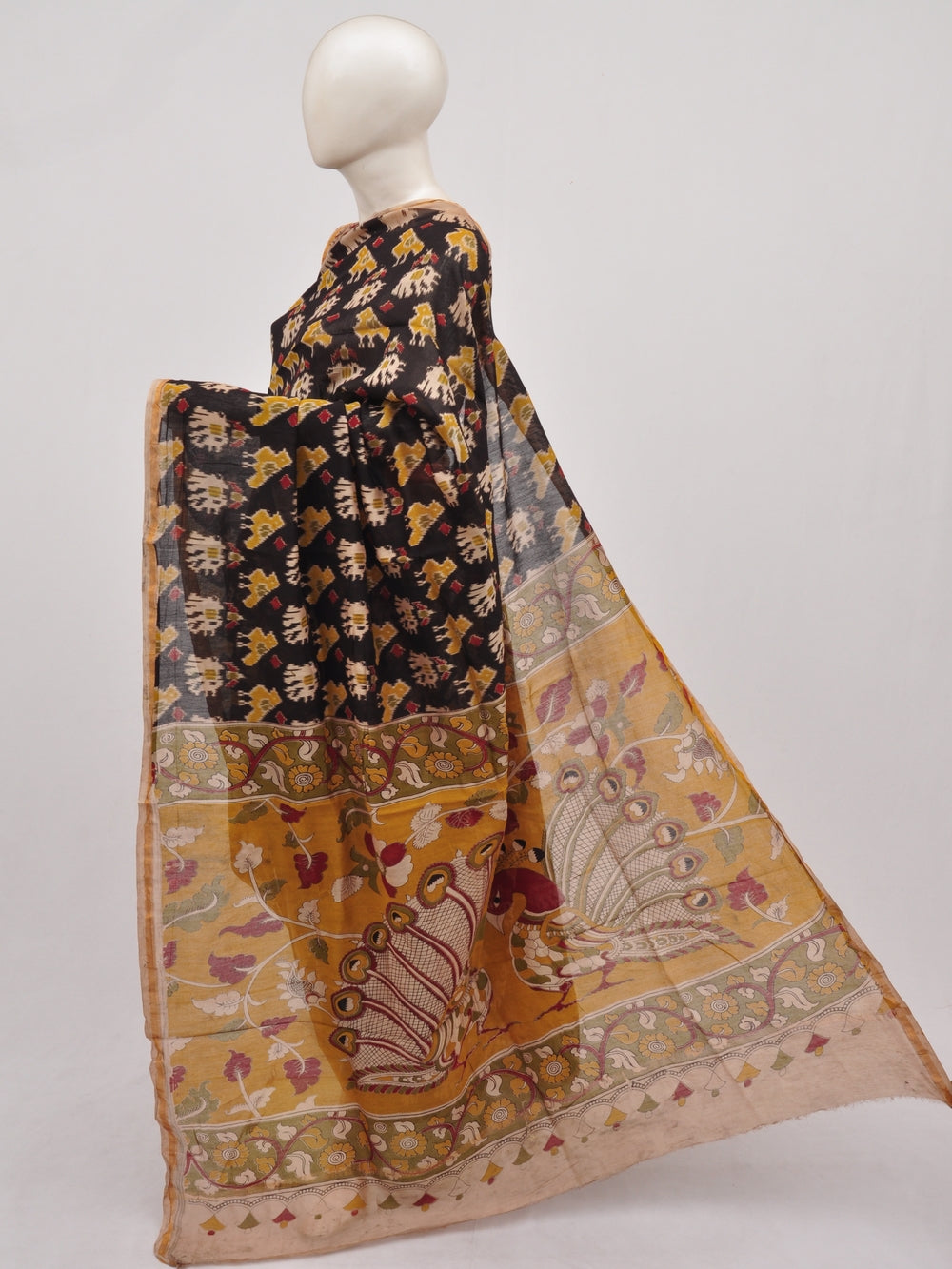 Chanderi Kalamkari  Silk Sarees  [D90404020]