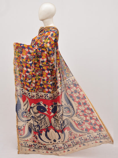 Chanderi Kalamkari  Silk Sarees  [D91020059]