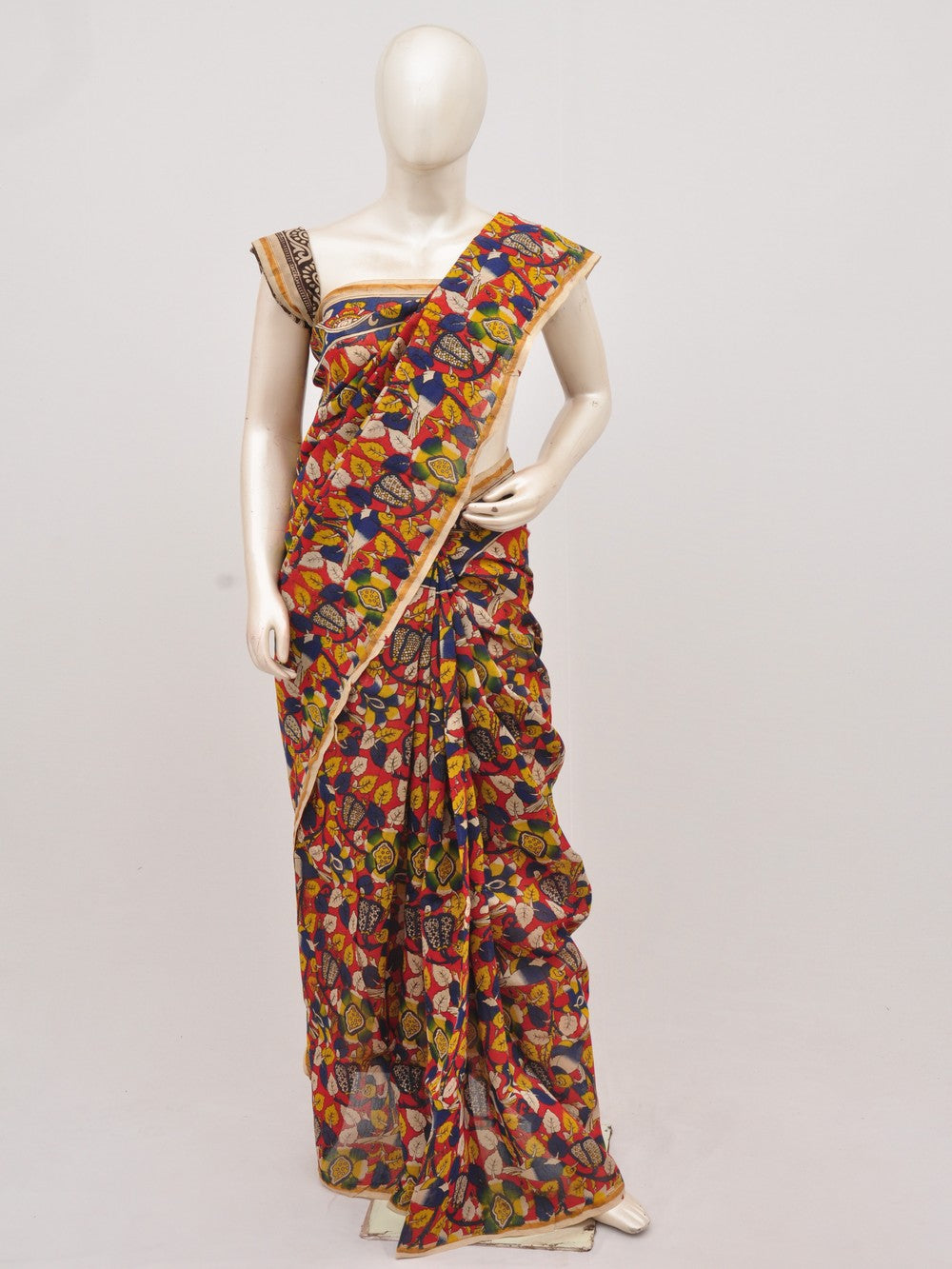 Chanderi Kalamkari  Silk Sarees  [D91020059]