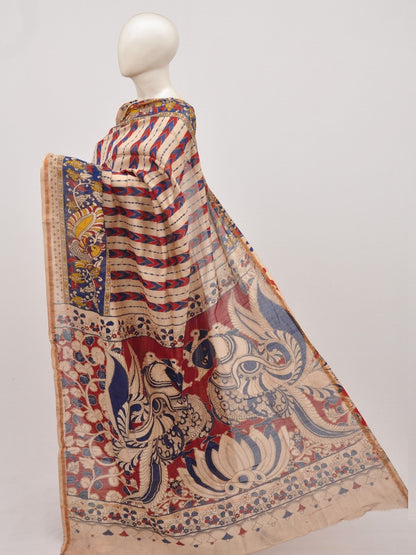 Chanderi Kalamkari  Silk Sarees  [D91020067]