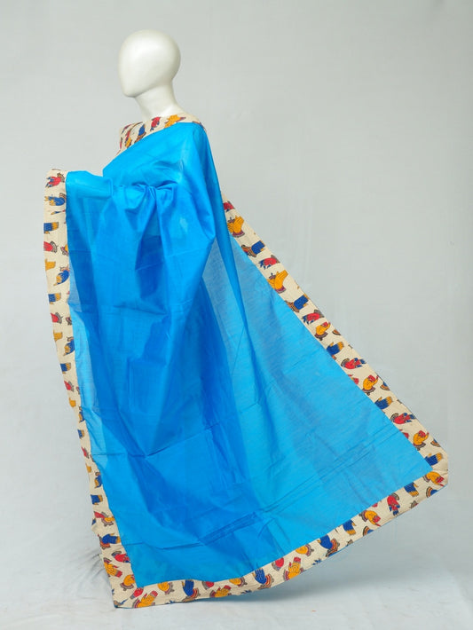 Chanderi Silk Kalamkari Patch Sarees  [D80117013]