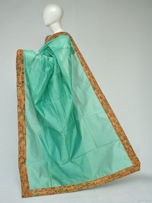Chanderi Silk Kalamkari Patch Sarees  [D80208284]
