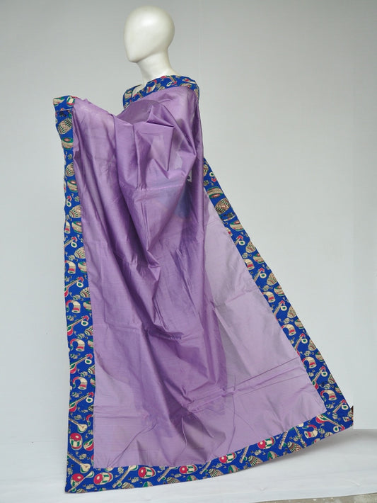 Chanderi Silk Kalamkari Patch Sarees  [D80209303]