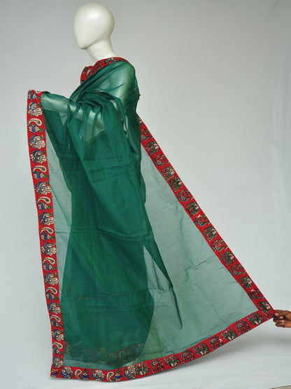 Chanderi Silk Kalamkari Patch Sarees  [D80209308]