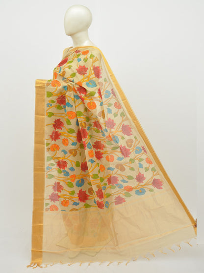 Cotton Zari Border Special Print Saree [D20108023] - DressesForWomen.IN
