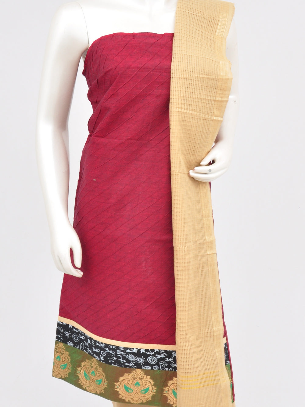 Cotton Woven Designer Dress Material [D60909006]