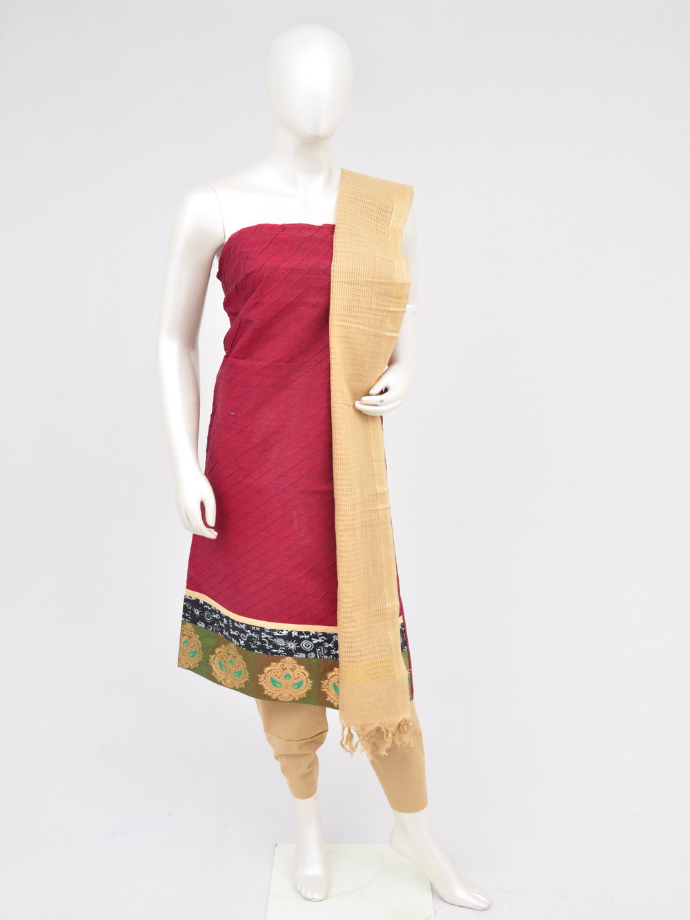 Cotton Woven Designer Dress Material [D60909006]