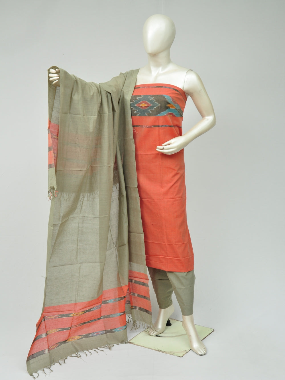 Cotton Woven Designer Dress Material [D80505373]