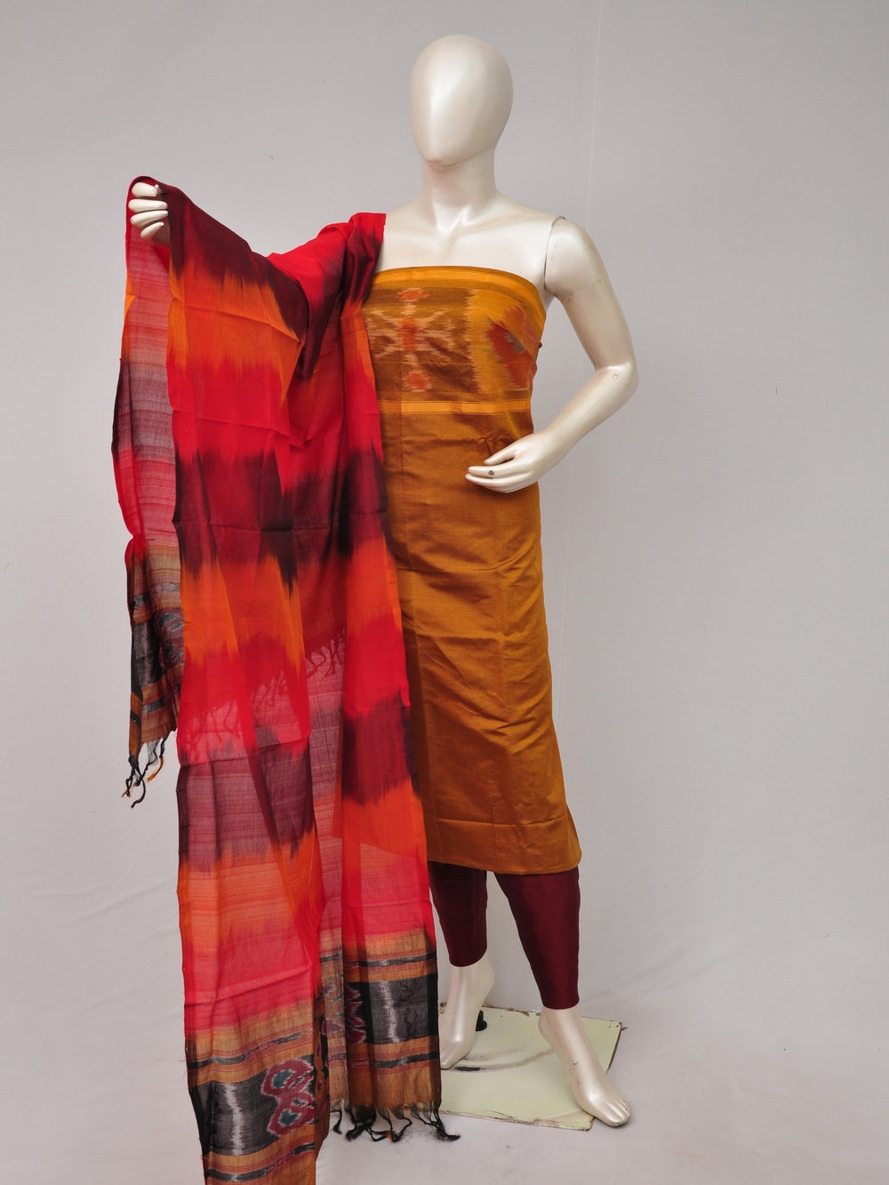 Cotton Woven Designer Dress Material [D80523596]