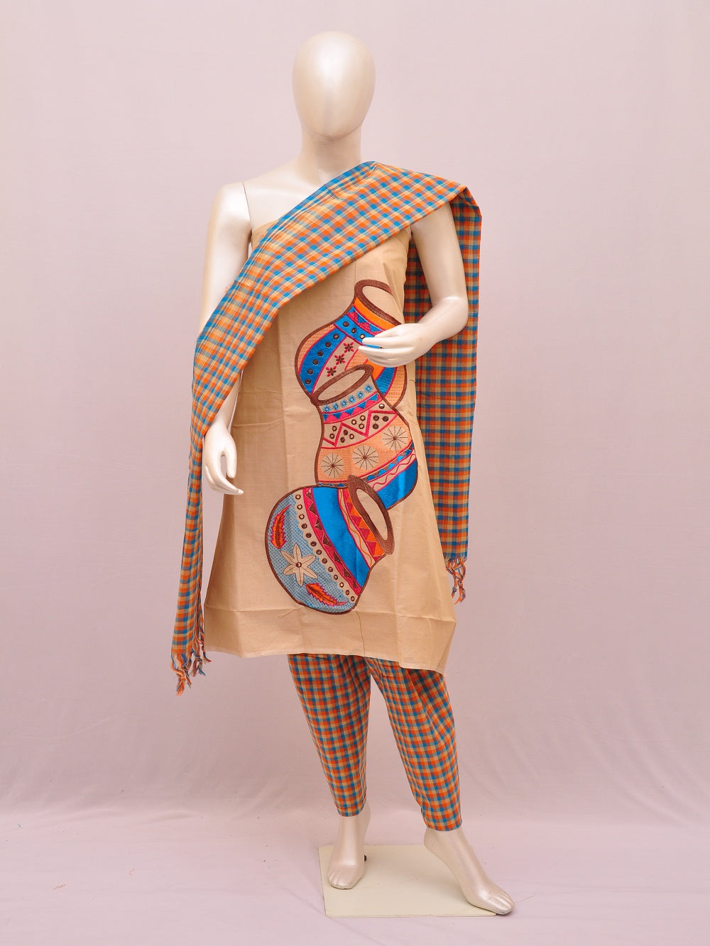 Cotton Woven Designer Dress Material [D10332716] - DressesForWomen.IN