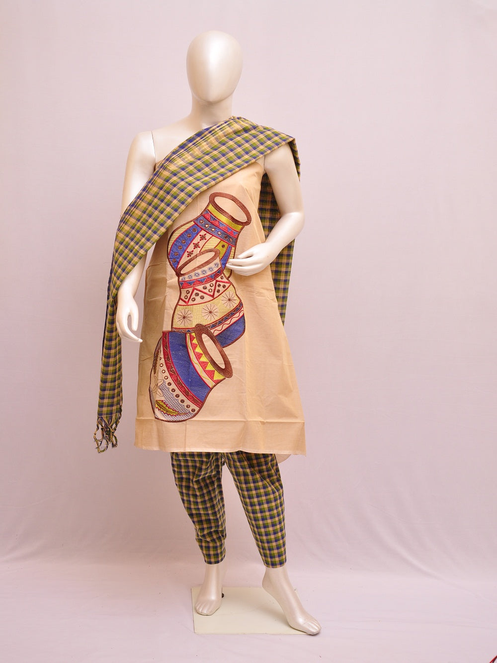 Cotton Woven Designer Dress Material [D10332720] - DressesForWomen.IN