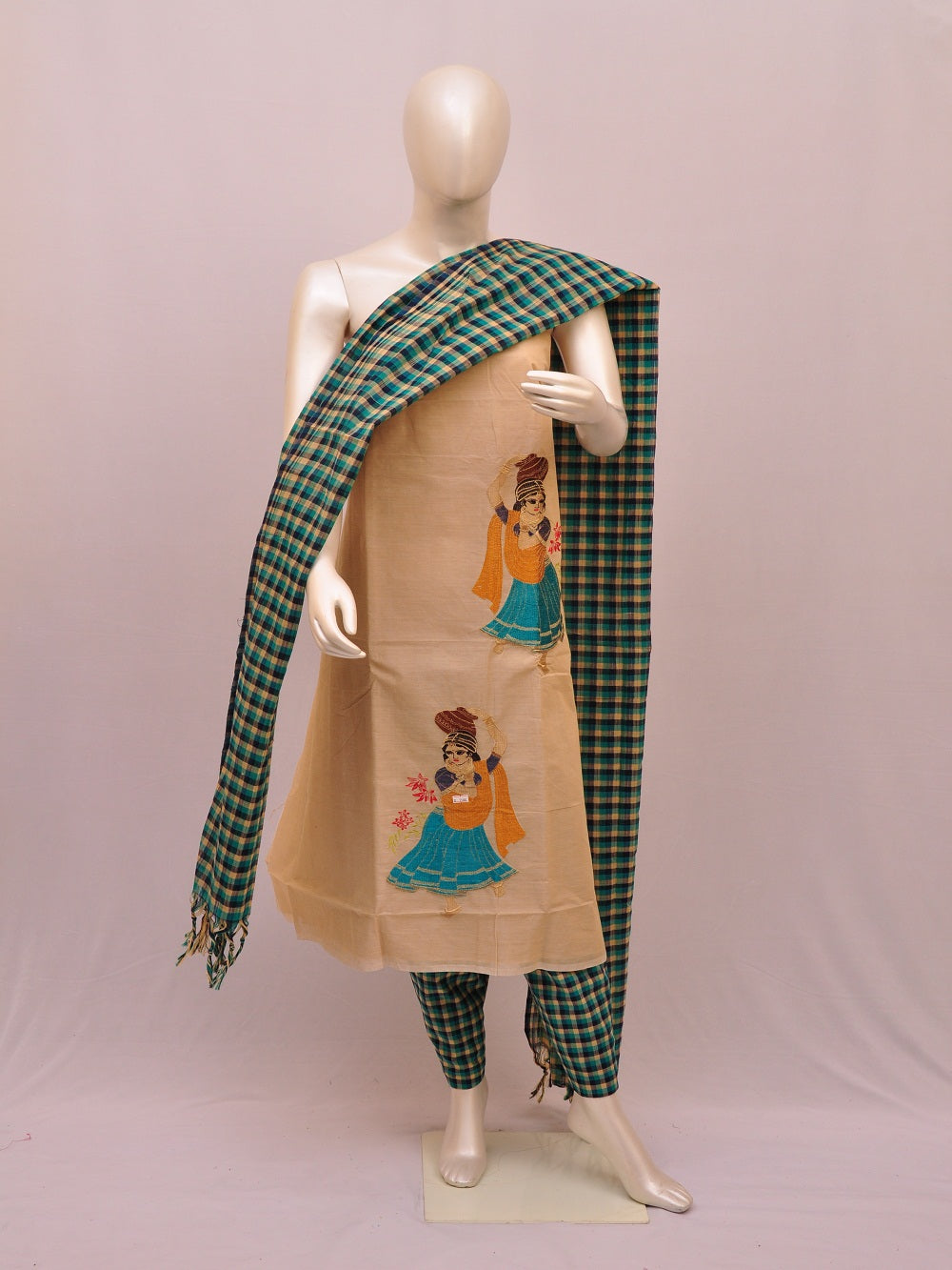 Cotton Woven Designer Dress Material [D10332724] - DressesForWomen.IN