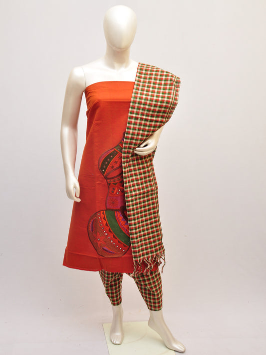 Cotton Woven Designer Dress Material[D10732722] - DressesForWomen.IN
