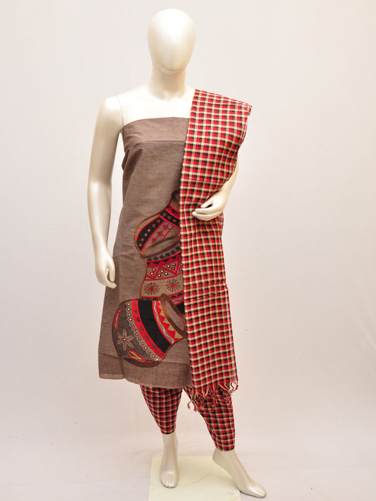 Cotton Woven Designer Dress Material[D10732727] - DressesForWomen.IN