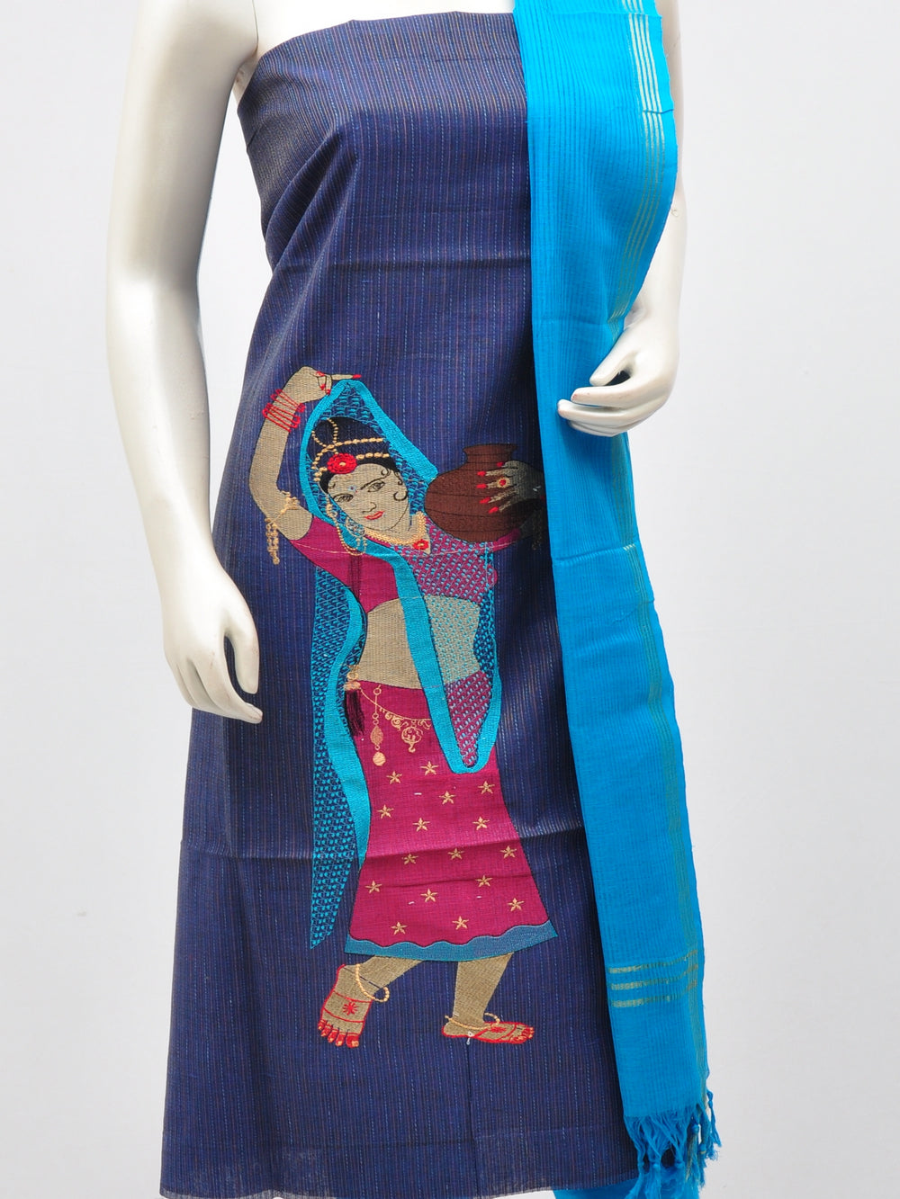 Cotton Woven Designer Dress Material[D61007021]