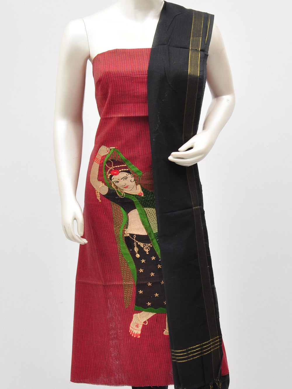 Cotton Woven Designer Dress Material[D61007022]