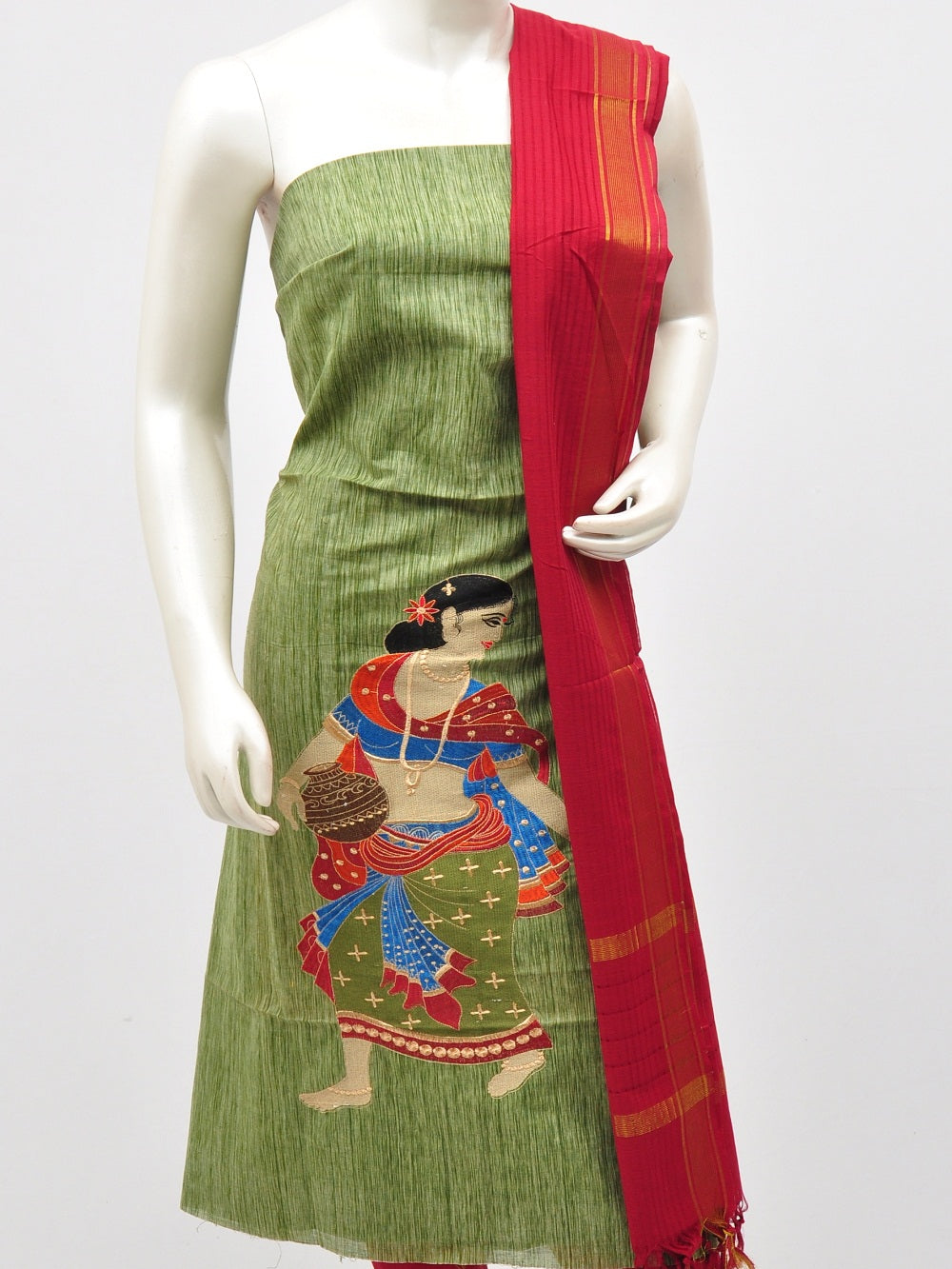 Cotton Woven Designer Dress Material[D061007031]