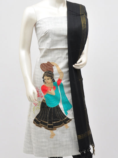 Cotton Woven Designer Dress Material[D61007033]
