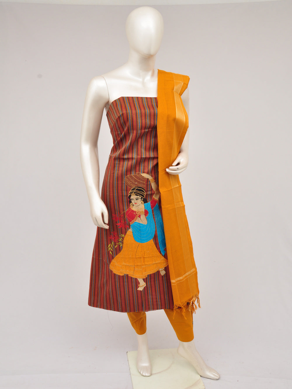 Cotton Woven Designer Dress Material[D61012005]