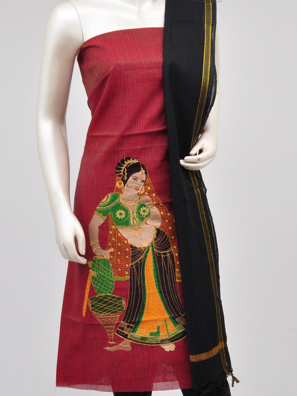 Cotton Woven Designer Dress Material[D61023001]