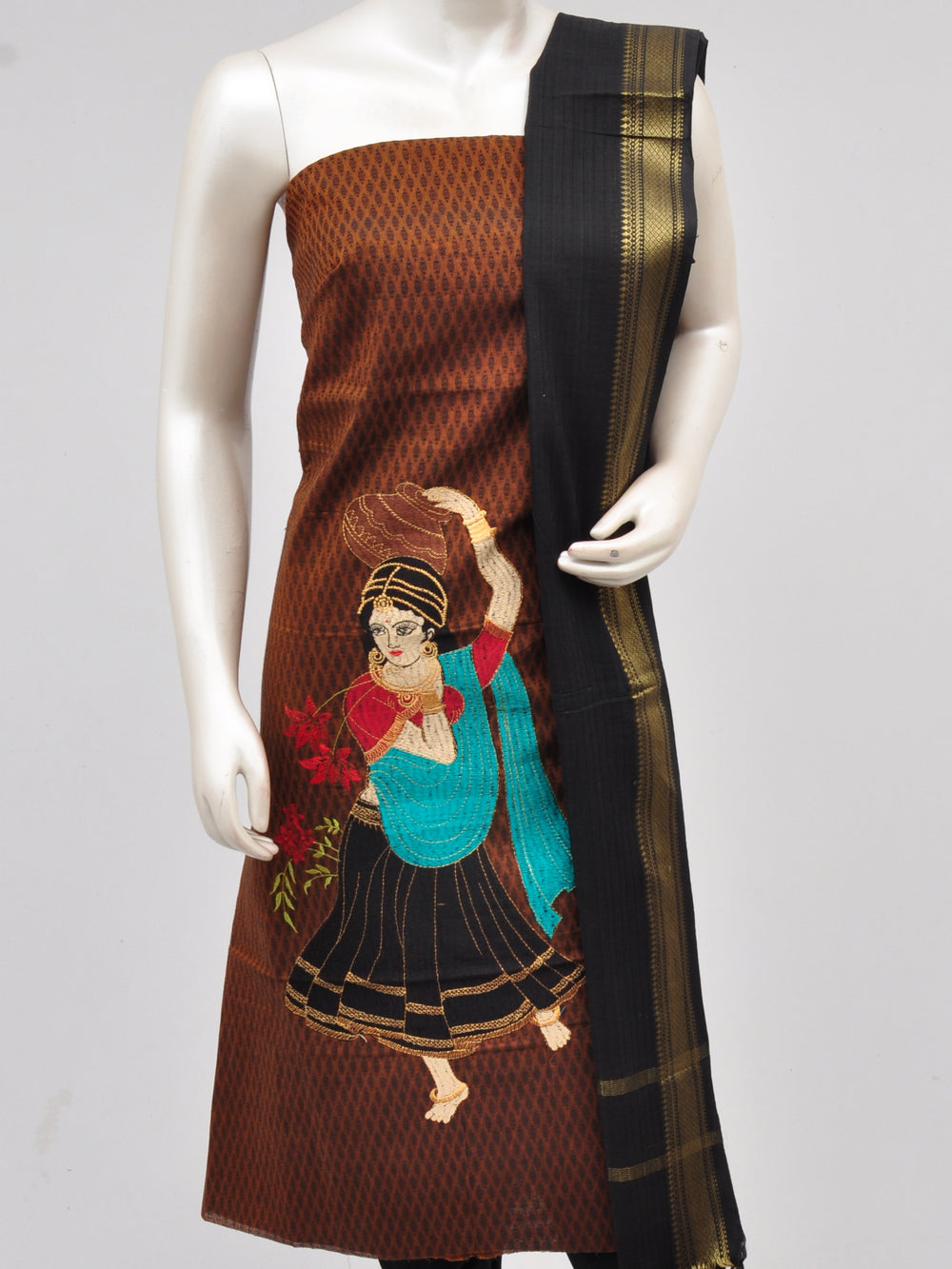 Cotton Woven Designer Dress Material[D61023003] - DressesForWomen.IN