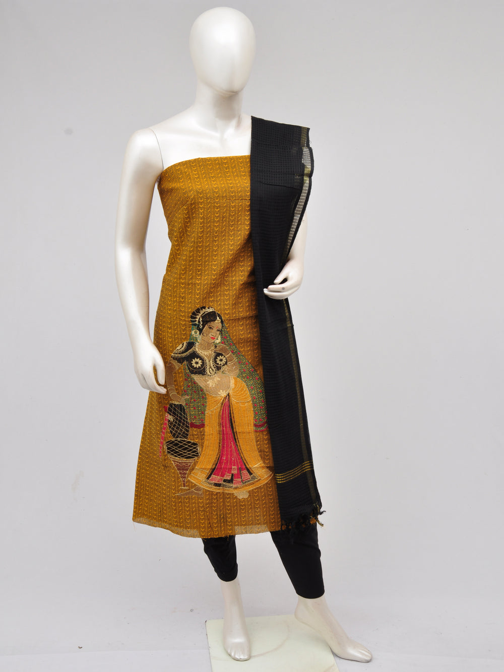 Cotton Woven Designer Dress Material[D61023004]