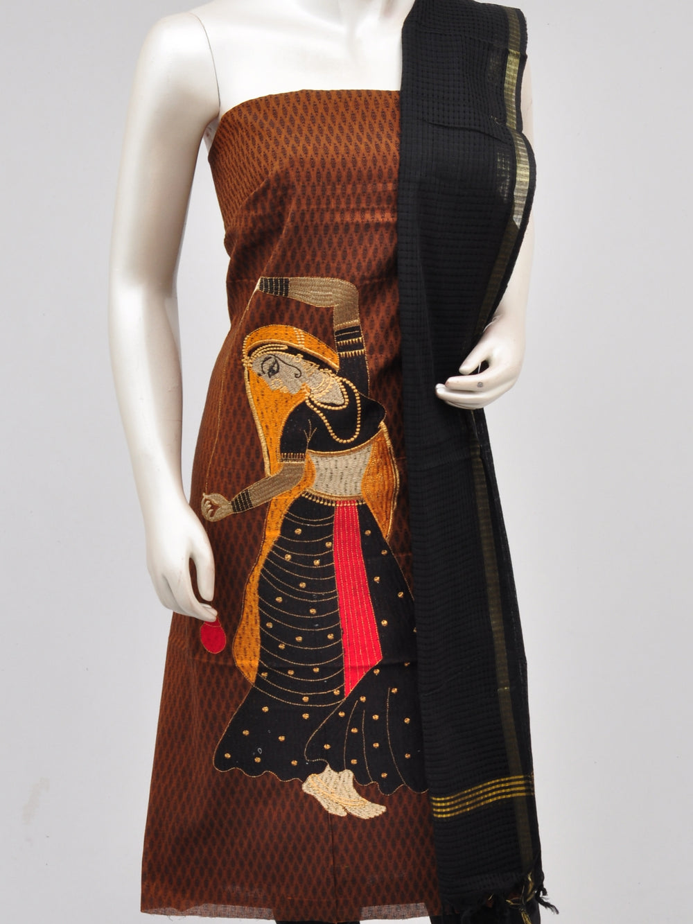 Cotton Woven Designer Dress Material[D61023005]