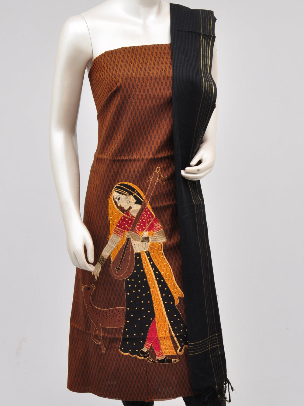 Cotton Woven Designer Dress Material[D61023006]
