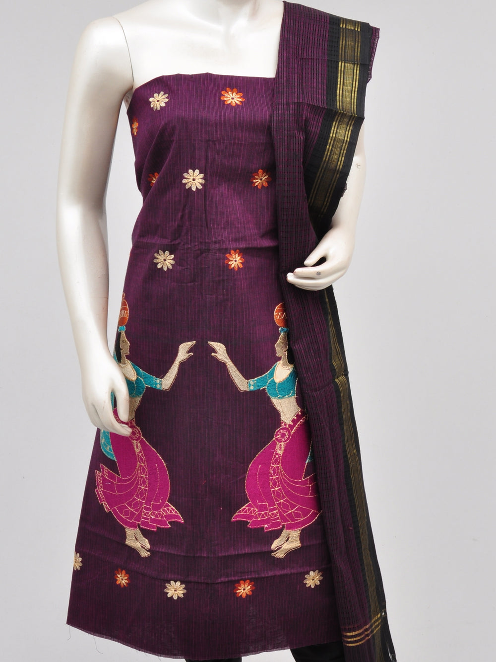 Cotton Woven Designer Dress Material[D61023009]
