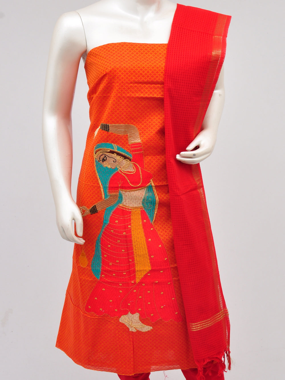 Cotton Woven Designer Dress Material[D61023012]
