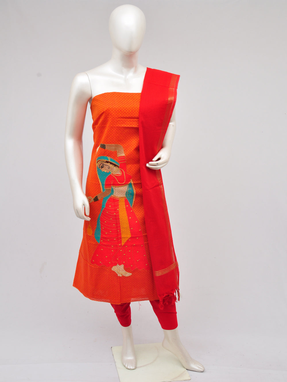 Cotton Woven Designer Dress Material[D61023012]
