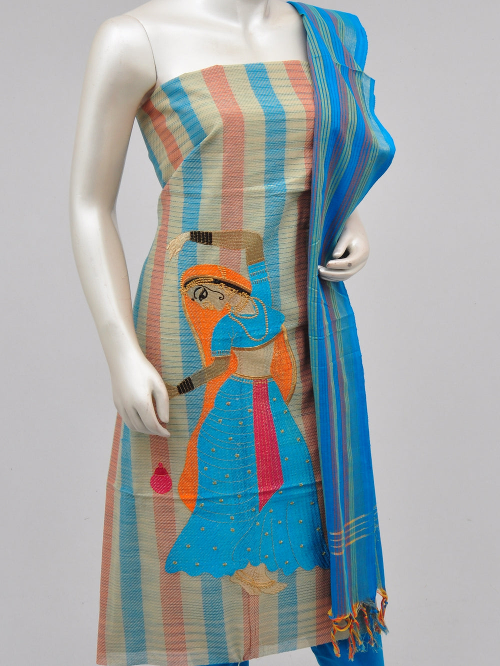 Cotton Woven Designer Dress Material[D61023017]