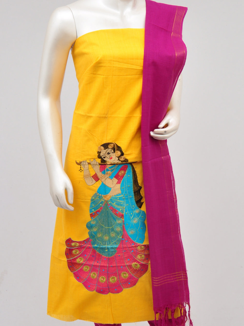 Cotton Woven Designer Dress Material[D61023021]