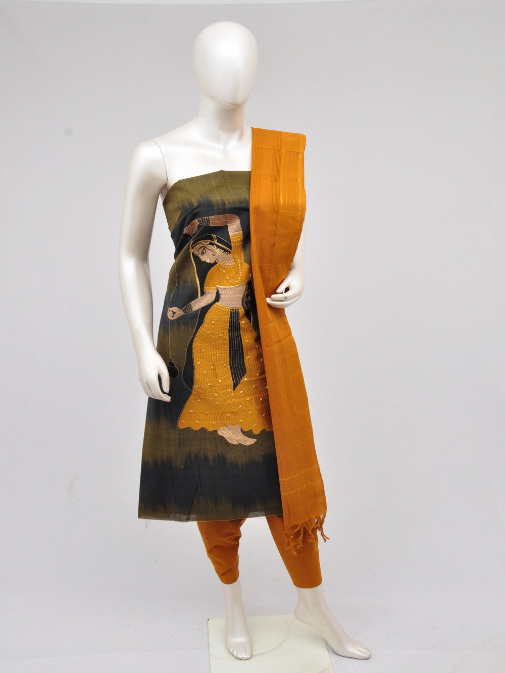 Cotton Woven Designer Dress Material[D61023023]