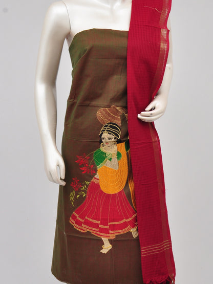 Cotton Woven Designer Dress Material[D61109001]