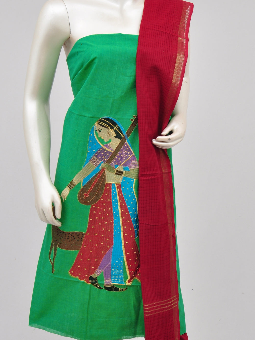 Cotton Woven Designer Dress Material[D61109004]