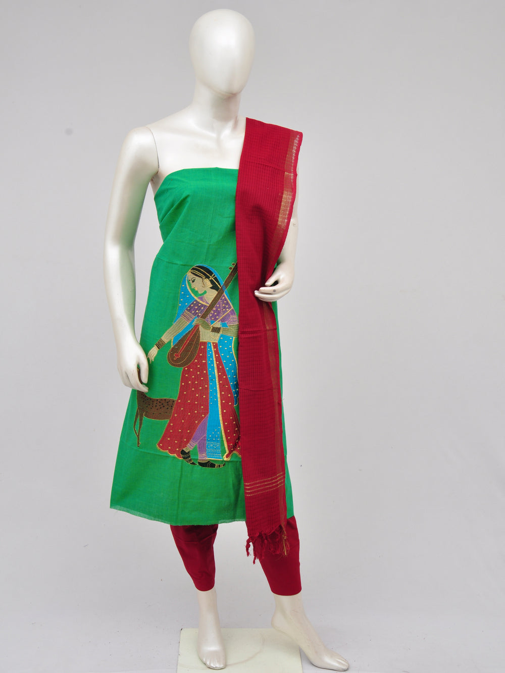 Cotton Woven Designer Dress Material[D61109004]
