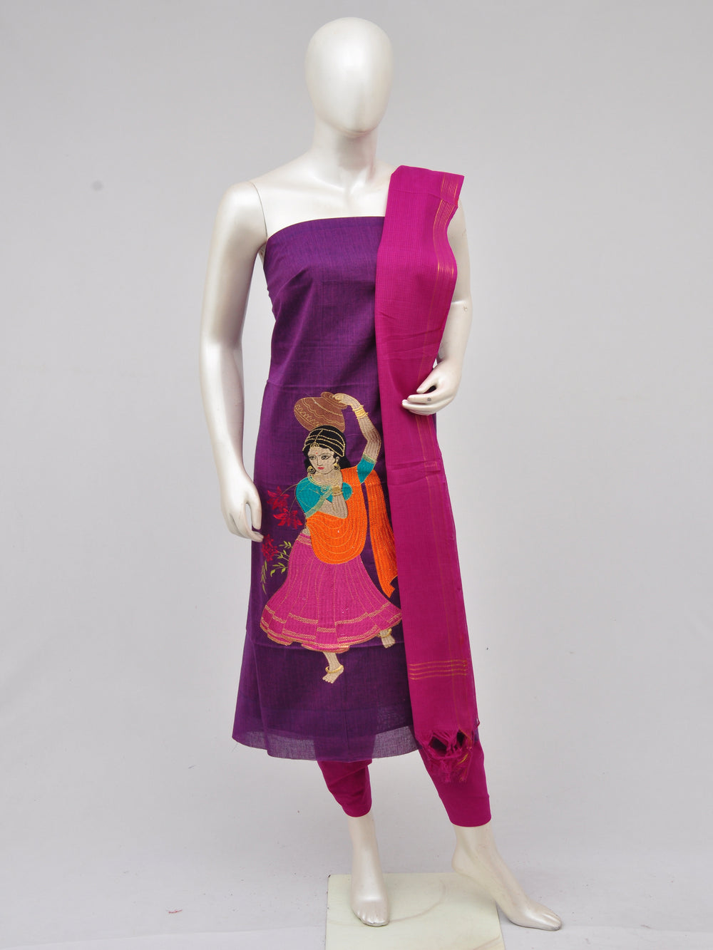 Cotton Woven Designer Dress Material[D61109006]