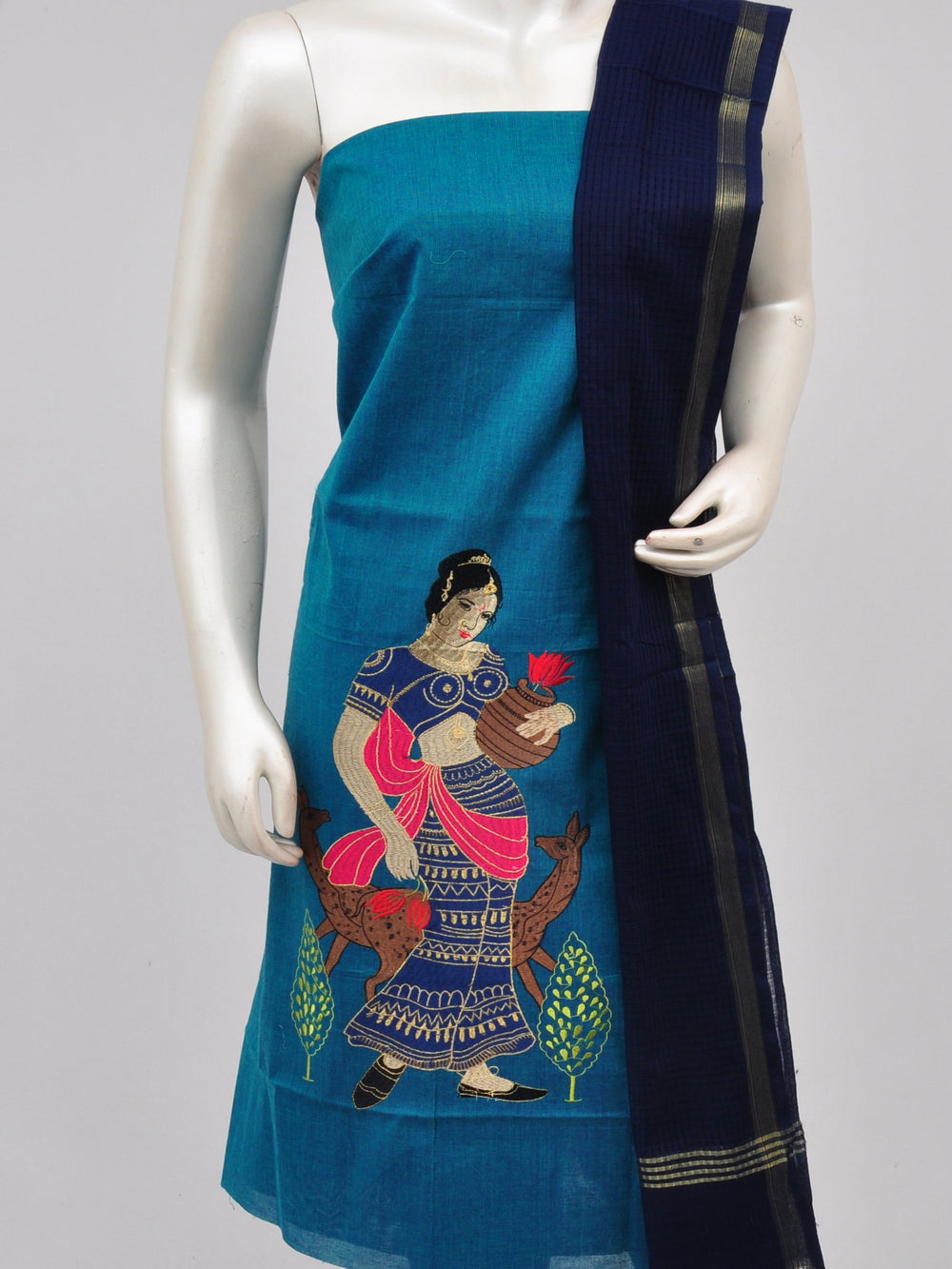 Cotton Woven Designer Dress Material[D61109010]