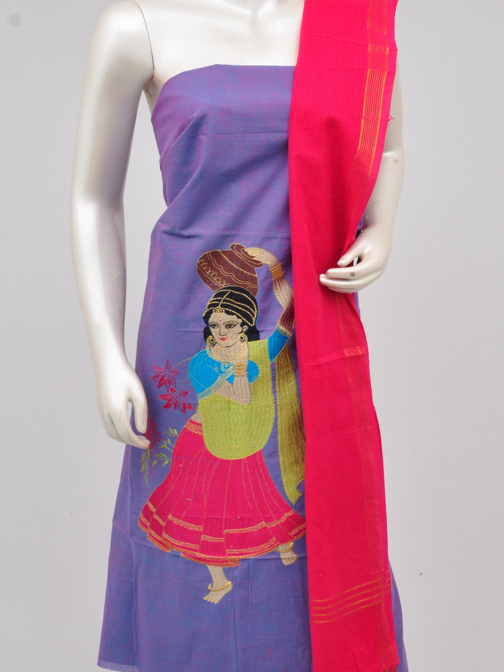 Cotton Woven Designer Dress Material[D61109011]