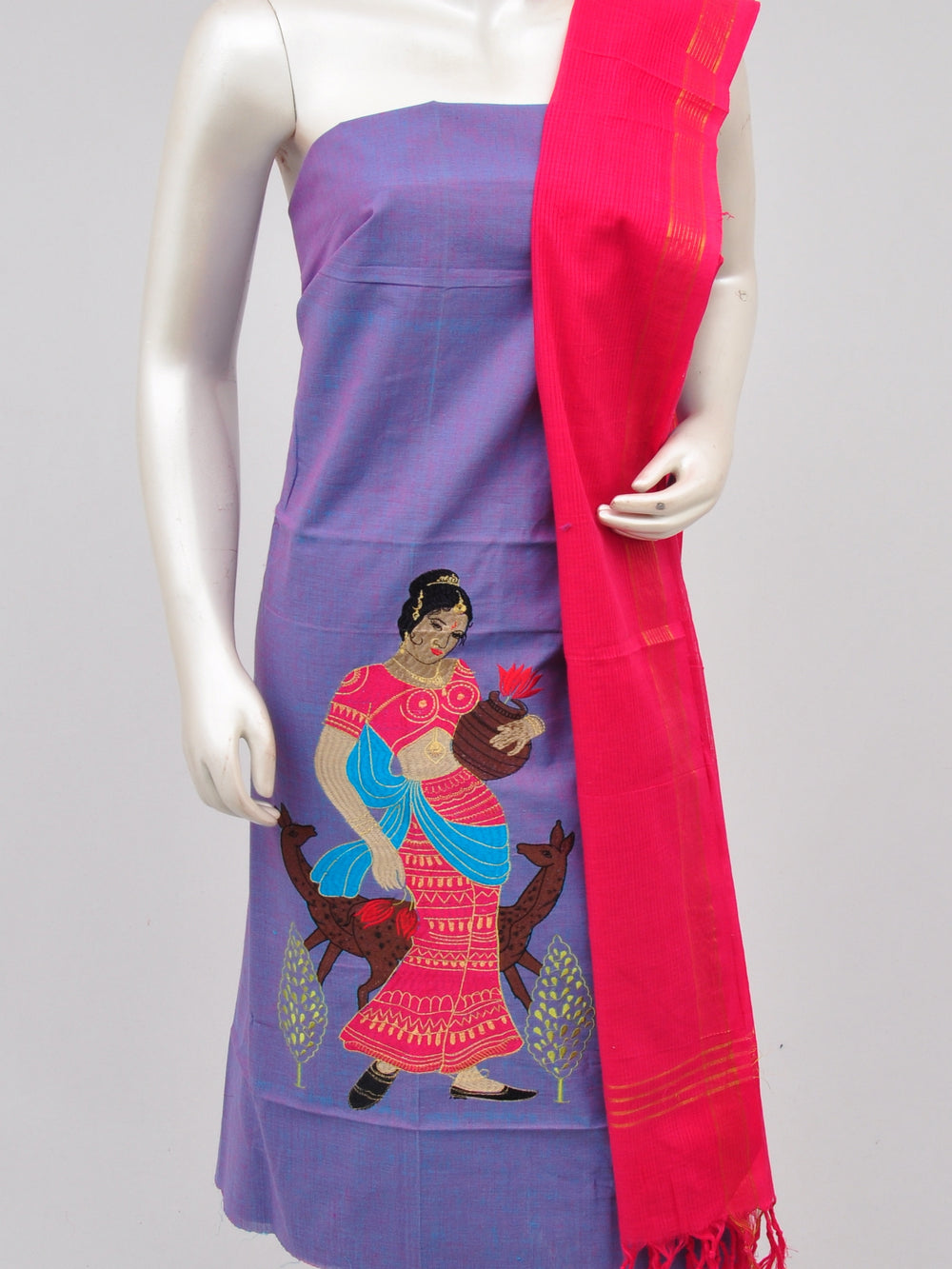 Cotton Woven Designer Dress Material[D61109012]