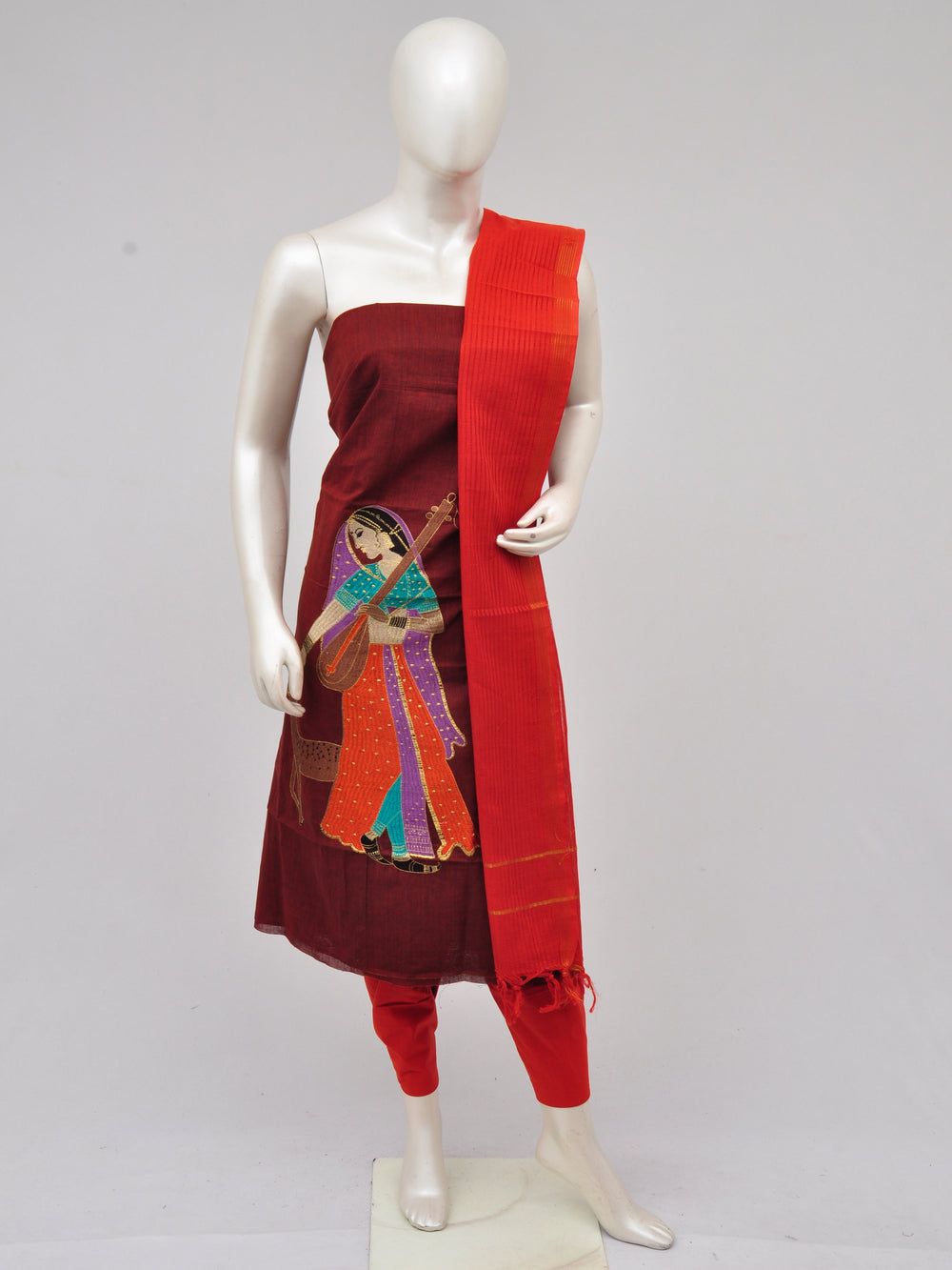 Cotton Woven Designer Dress Material[D61109013]
