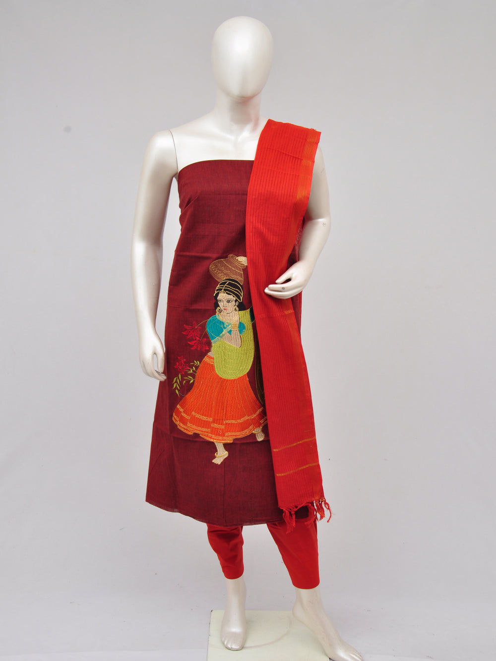 Cotton Woven Designer Dress Material[D61109014] - DressesForWomen.IN